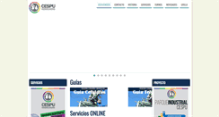 Desktop Screenshot of cespu.com.ar