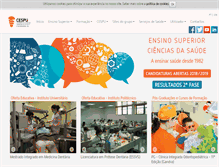 Tablet Screenshot of cespu.pt